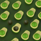 Catnip Minty Avocado Ball Toy for Cats