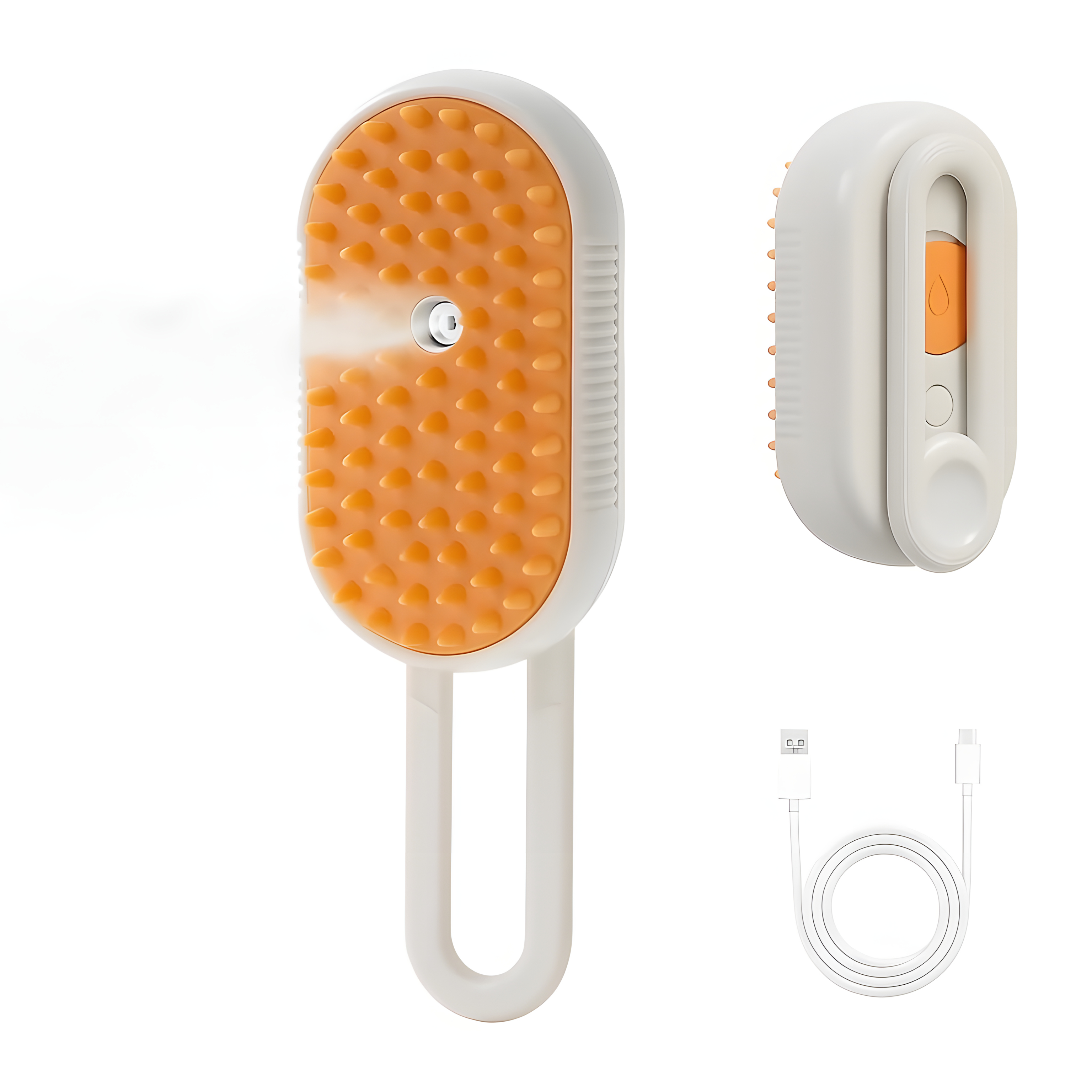 3 in 1 Steam Grooming Brush for Dogs & Cats