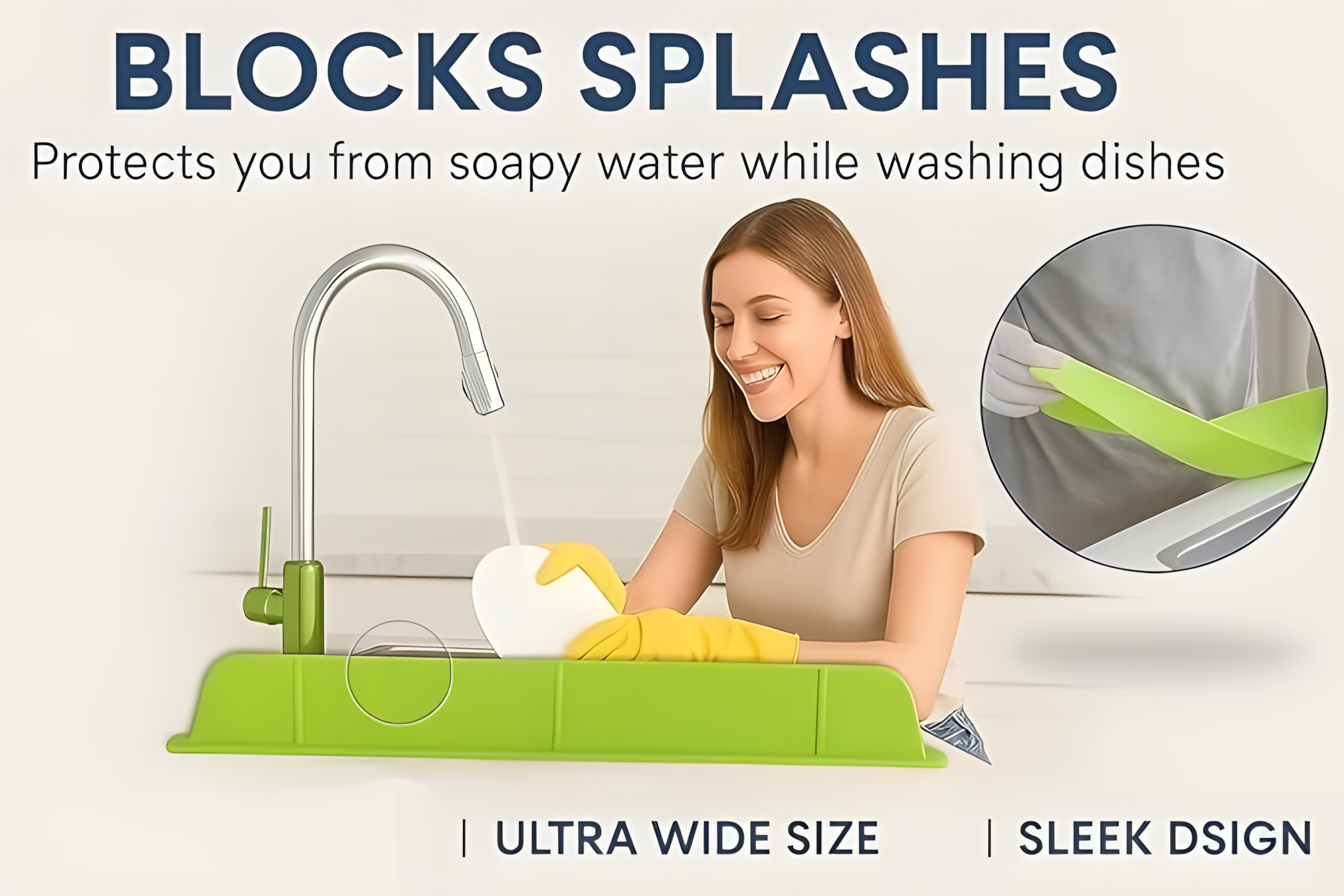 Silicone Splash Guard (Pack of 2)