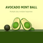 Catnip Minty Avocado Ball Toy for Cats