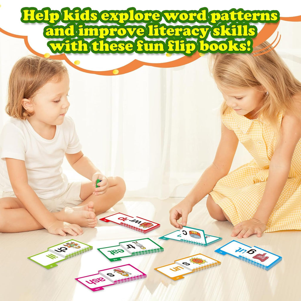 Rhyming Words Flipbook for Children's Learning