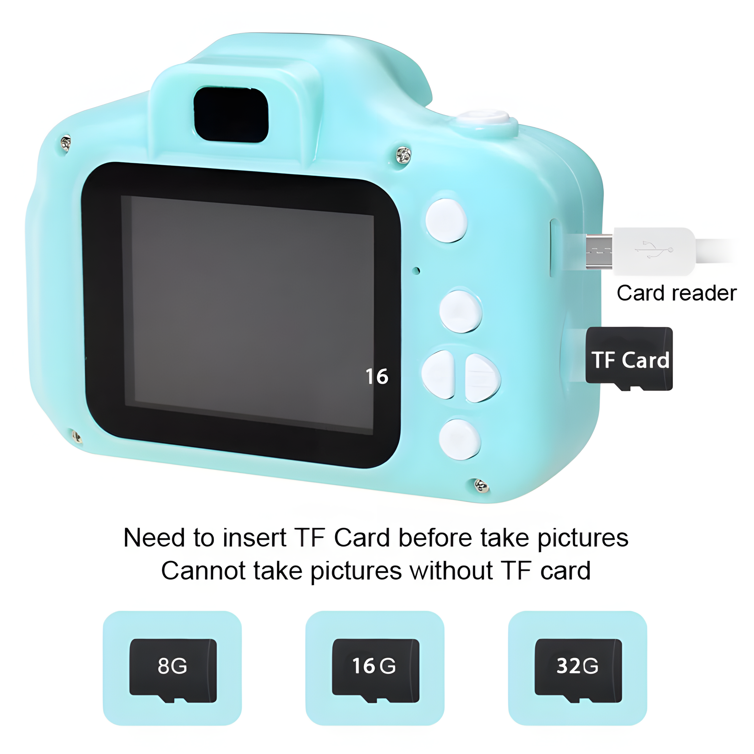 HD Digital Camera for Kids